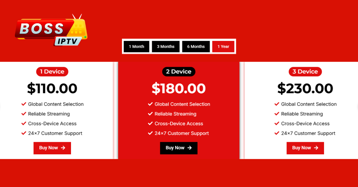 Boss IPTV Packages and Channel Options Explained Clearly