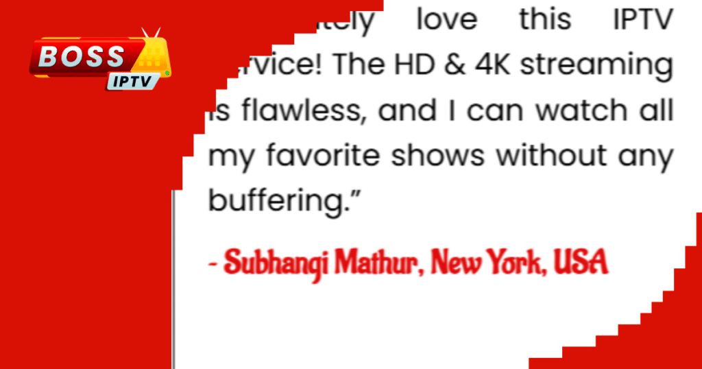 Boss IPTV Review with Features and User Experience in USA