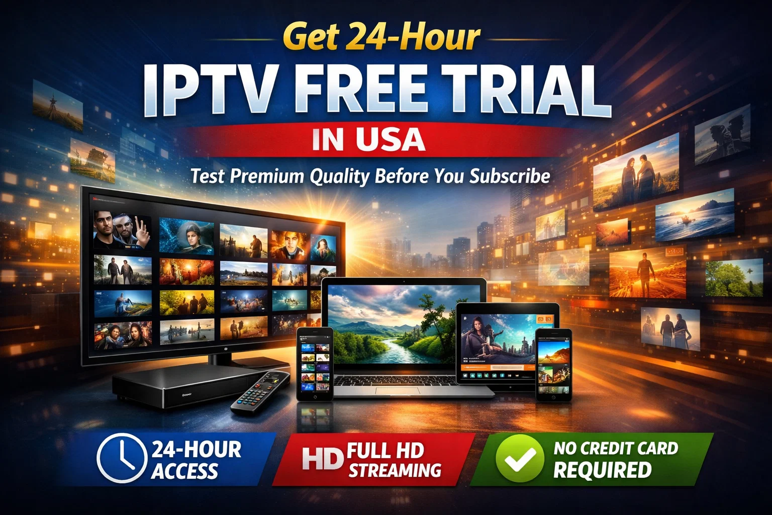 IPTV Free Trial