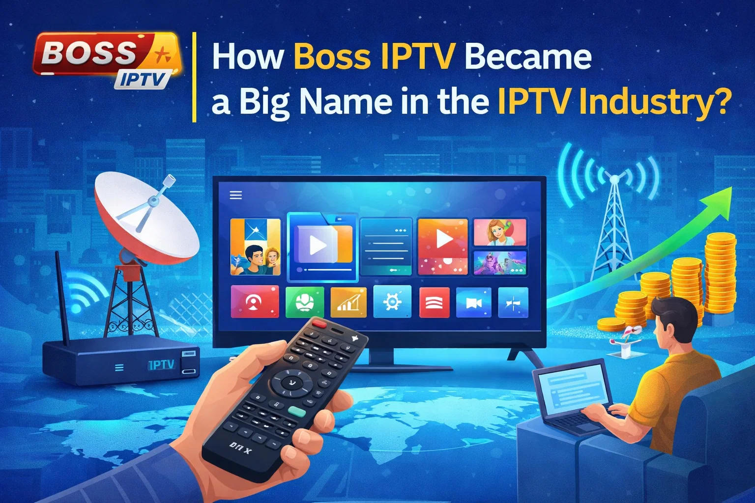 How Boss IPTV Became a Big Name in the IPTV Industry