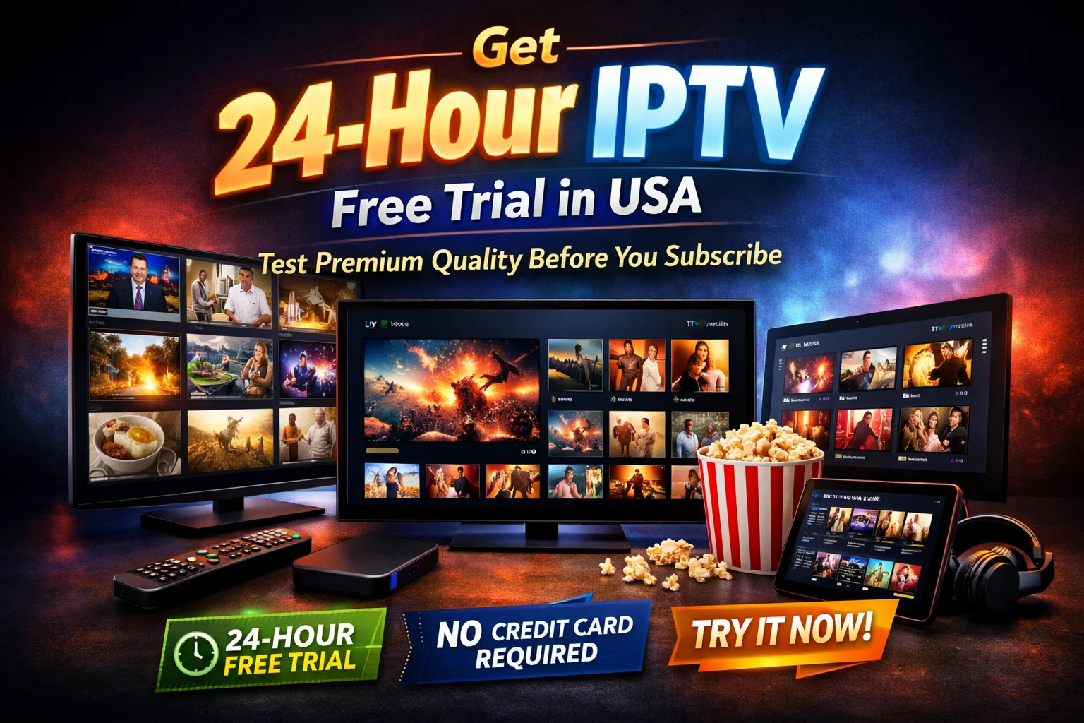 IPTV Free Trial