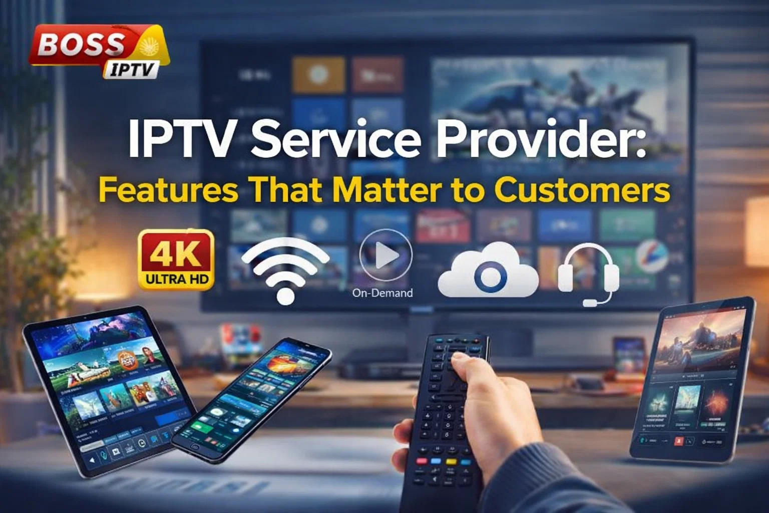 IPTV Service Provider - Features That Matter to Customers